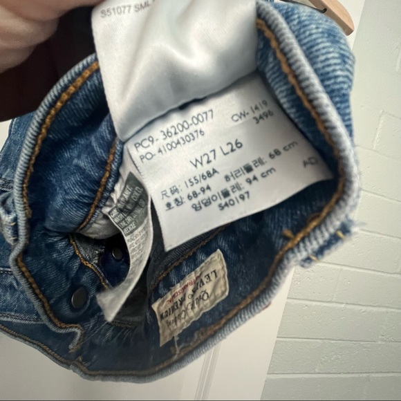 Levi’s 501 Skinny Crop slight stretch - Picture 4 of 4